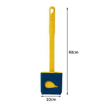 Wall Hanging Smart Silicone Toilet Brush