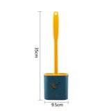 Wall Hanging Smart Silicone Toilet Brush