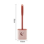 Wall Hanging Smart Silicone Toilet Brush