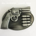 Gun Metal belt buckle - Indigo-Temple