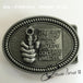 3D Belt Buckle For Men - Indigo-Temple
