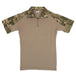 Tactical Short Sleeve Polo Shirt  (6 colors) - Indigo-Temple