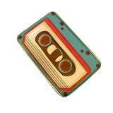 Retro Cassette Music Tape Floor Mat