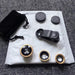 3 in 1 Mobile Phone Clip Lenses - Indigo-Temple