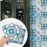 Portuguese Tiles Azulejo Decorative Stickers (10pcs)
