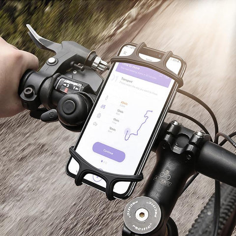 360 Rotating Bicycle Silicone Phone Holder