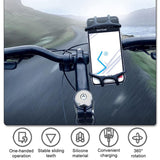 360 Rotating Bicycle Silicone Phone Holder