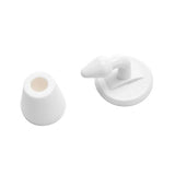 Non-punch Silicone Silent Door Stopper (2pcs)