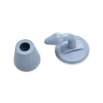 Non-punch Silicone Silent Door Stopper (2pcs)