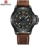 Genuine Leather Strap Army Watch (4 colors) - Indigo-Temple