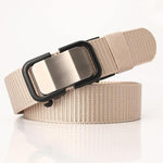 Toothless Automatic Buckle Canvas Belt