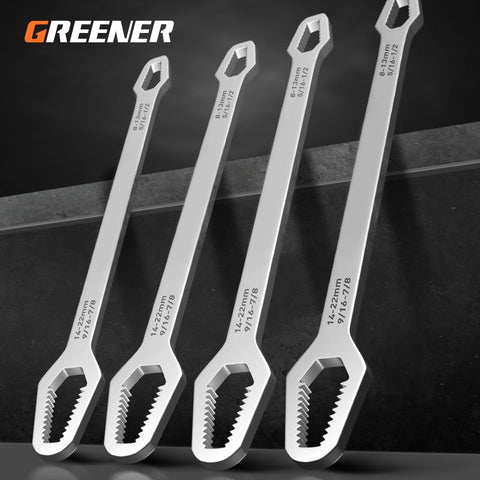 Universal Double-Sided Multi Wrench