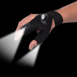 Multifunctional LED Flashlight Gloves - Indigo-Temple