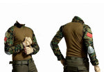 Combat Shirt With Elbow Pads (6 colors) - Indigo-Temple