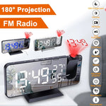Multifunctional Projection Radio Alarm Clock