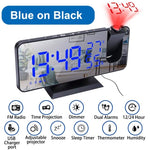 Multifunctional Projection Radio Alarm Clock