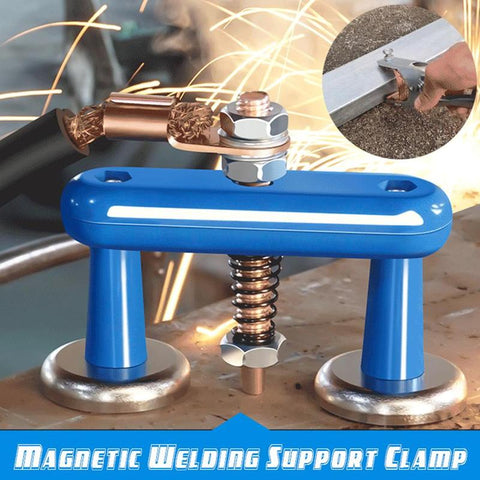 Double/Single Headed Magnetic Welding Ground Clamp
