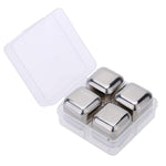 Stainless Steel Drink Chilling Cubes - Indigo-Temple