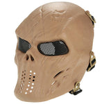 Airsoft Tactical Face Mask (7 variants) - Indigo-Temple