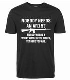 AR15 Tactical T-Shirt - Indigo-Temple