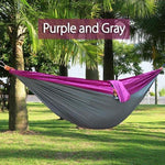 Portable Parachute Fabric Hammock - Indigo-Temple