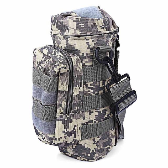 Molle Oxford Water Bottle Pouch - Indigo-Temple
