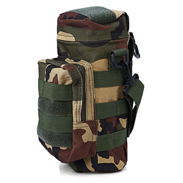 Molle Oxford Water Bottle Pouch (7 colors) - Indigo-Temple