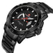 Full Steel Men Sports Watch - Indigo-Temple