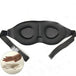 3D Memory Foam Sleeping Blindfold (2pcs) - Indigo-Temple