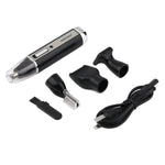 4 In 1 Rechargeable Electric Shaver & Trimmer Set - Indigo-Temple
