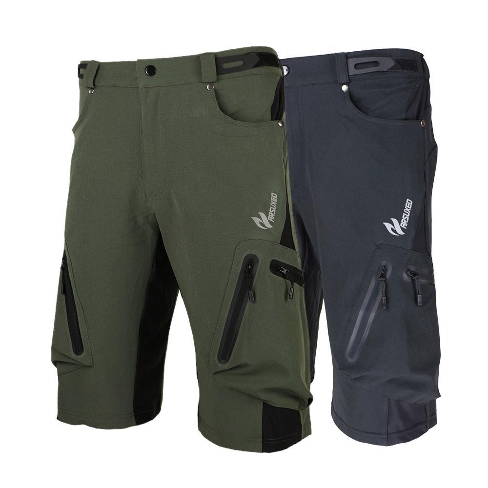 Breathable Lycra Outdoor Cycling  Shorts - Indigo-Temple