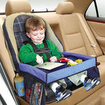Car Children Seat & Tray - Indigo-Temple