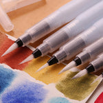 High-Quality Water-coloring Brush pens (set of 3) - Indigo-Temple