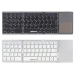 Folding Bluetooth  Keyboard With Touch pad - Indigo-Temple