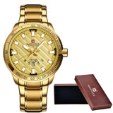 Luxury Full Steel Wrist Watch (5 colors) - Indigo-Temple