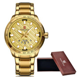 Luxury Full Steel Wrist Watch (5 colors) - Indigo-Temple