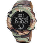 Camouflage Tactical Multifunction Watch - Indigo-Temple