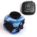 Designer Fidget Cube + Case - Indigo-Temple