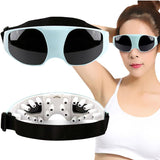 Electric Eye Massage Goggles - Indigo-Temple