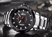 Full Steel Men Sports Watch - Indigo-Temple