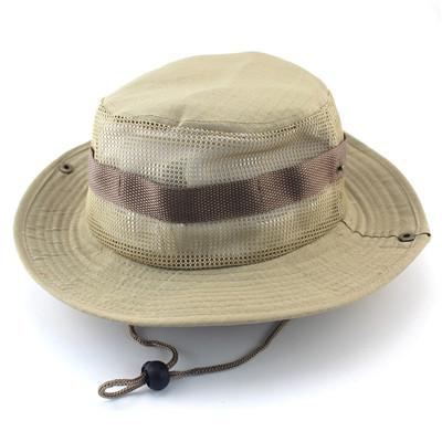 Camouflage Jungle Tactical Mesh Hats - Indigo-Temple