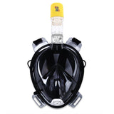 180° Full Face Diving Mask - Indigo-Temple