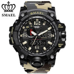 ZR - 660 SMAEL™ Jungle Edition Waterproof & Shockproof Tactical Watches - Indigo-Temple