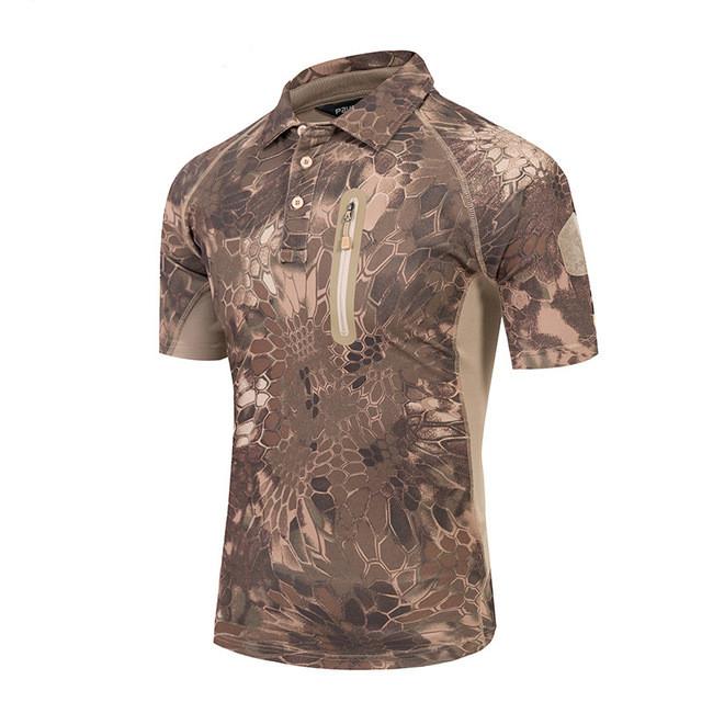 WildWolf™- Zippered Chest Pocket Combat Shirt - Indigo-Temple