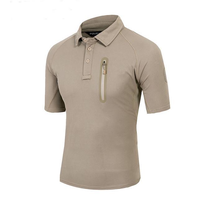 WildWolf™- Zippered Chest Pocket Combat Shirt - Indigo-Temple