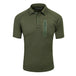WildWolf™- Zippered Chest Pocket Combat Shirt - Indigo-Temple