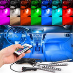 Car interior LED 7 color Lighting Kit - Indigo-Temple