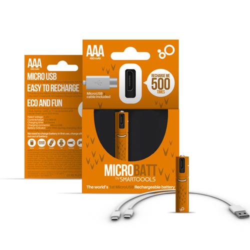 Mirco USB Rechargeable Batteries - Indigo-Temple