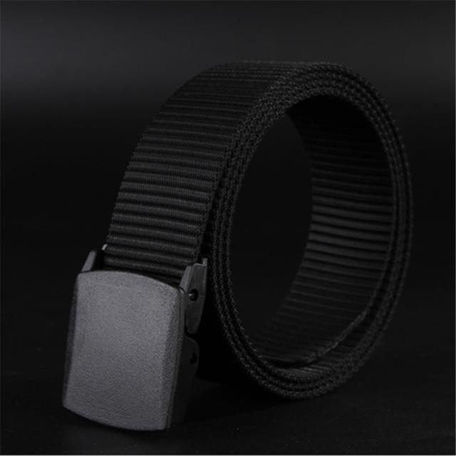 Military Grade Polymer Buckle Tactical Belt - Indigo-Temple