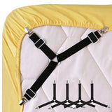 Smart Bed Sheet Clips (4 pieces) - Indigo-Temple